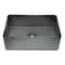 Alfi Brand Concrete Color 30" Reversible Sgl Fireclay Farmhouse Kitchen Sink ABCO3020SB - alternate 6